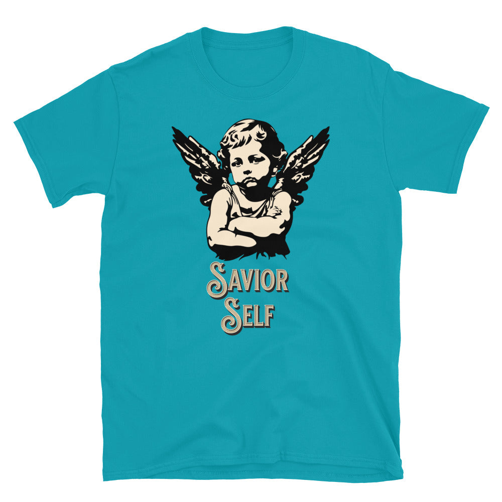 Savior Self Girl Angel TShirt - Tropical Blue Color - https://ascensionemporium.net