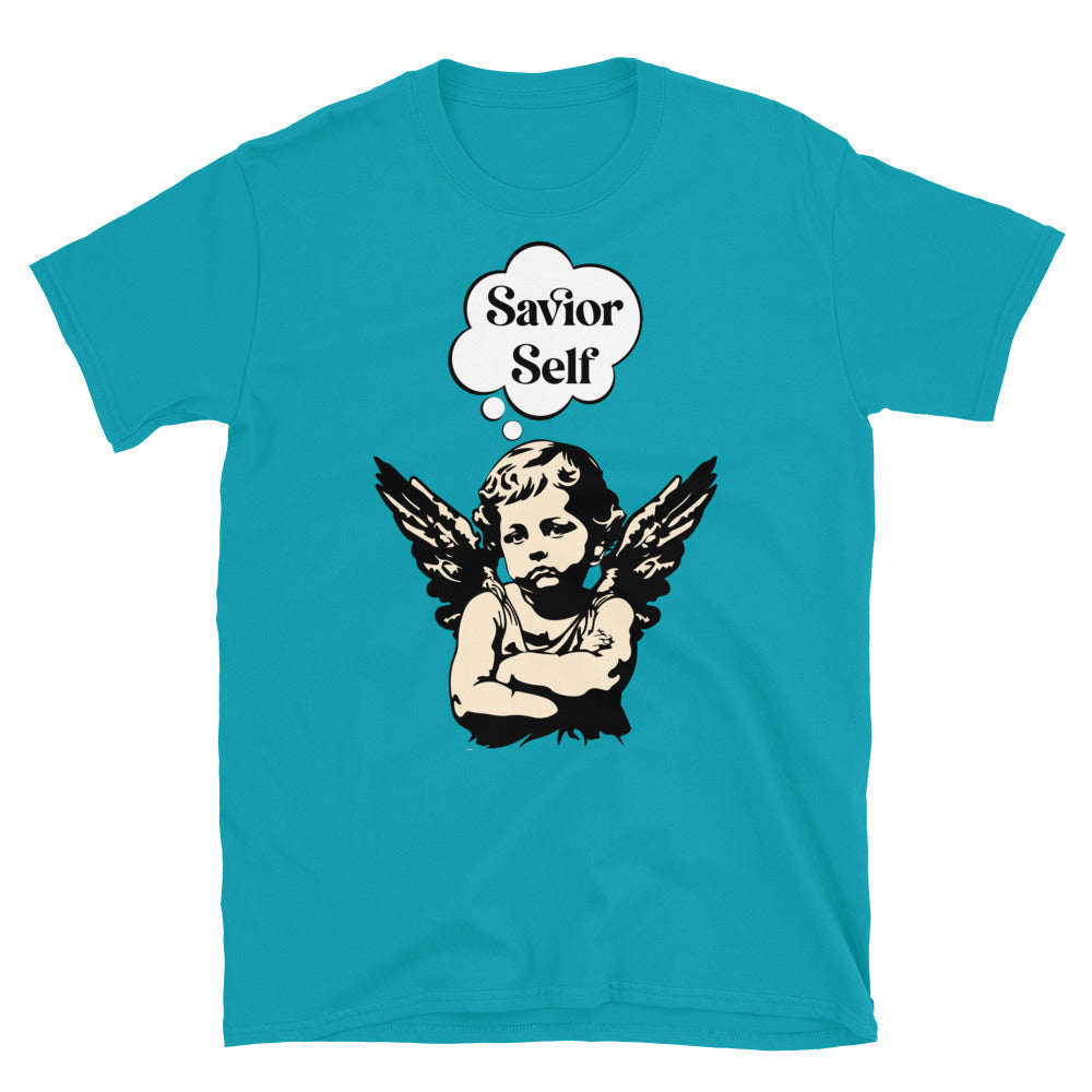 Savior Self Girl Angel TShirt - Tropical Blue Color - https://ascensionemporium.net