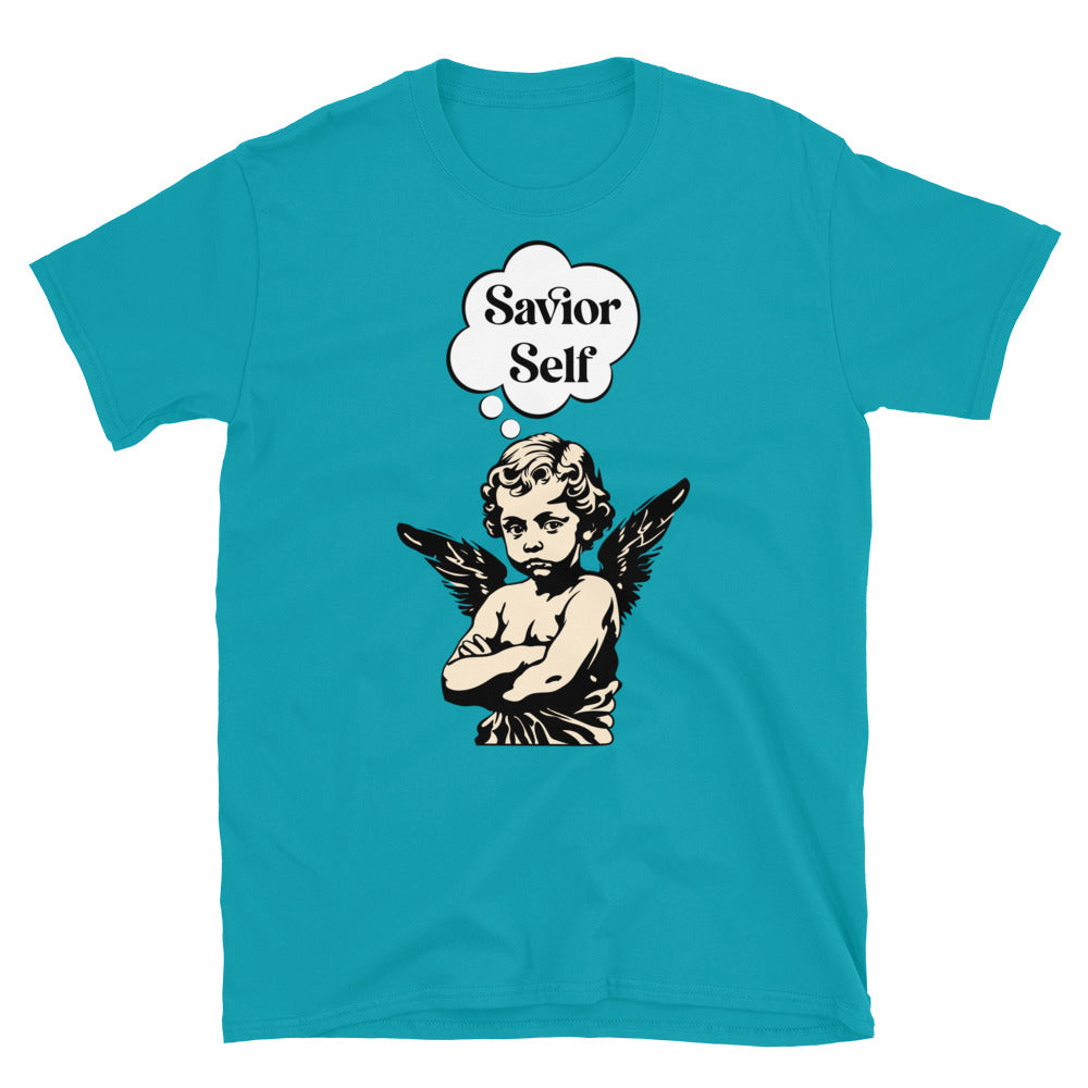 Savior Self Boy Angel TShirt - Tropical Blue Color - https://ascensionemporium.net
