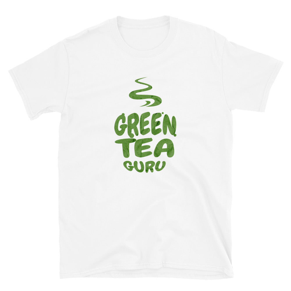Green Tea Guru T-Shirt - White Color - https://ascensionemporium.net