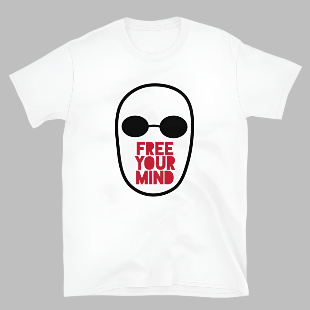 The Matrix Free Your Mind TShirt - White Color - https://ascensionemporium.net