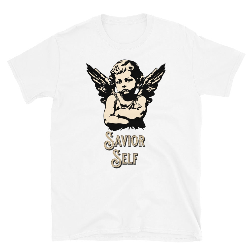 Savior Self Girl Angel TShirt - White Color - https://ascensionemporium.net