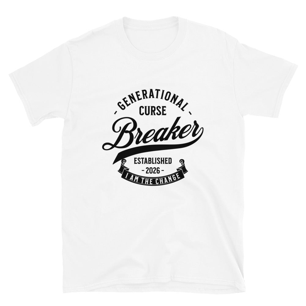 Generational Curse Breaker TShirt - White Color - https://ascensionemporium.net