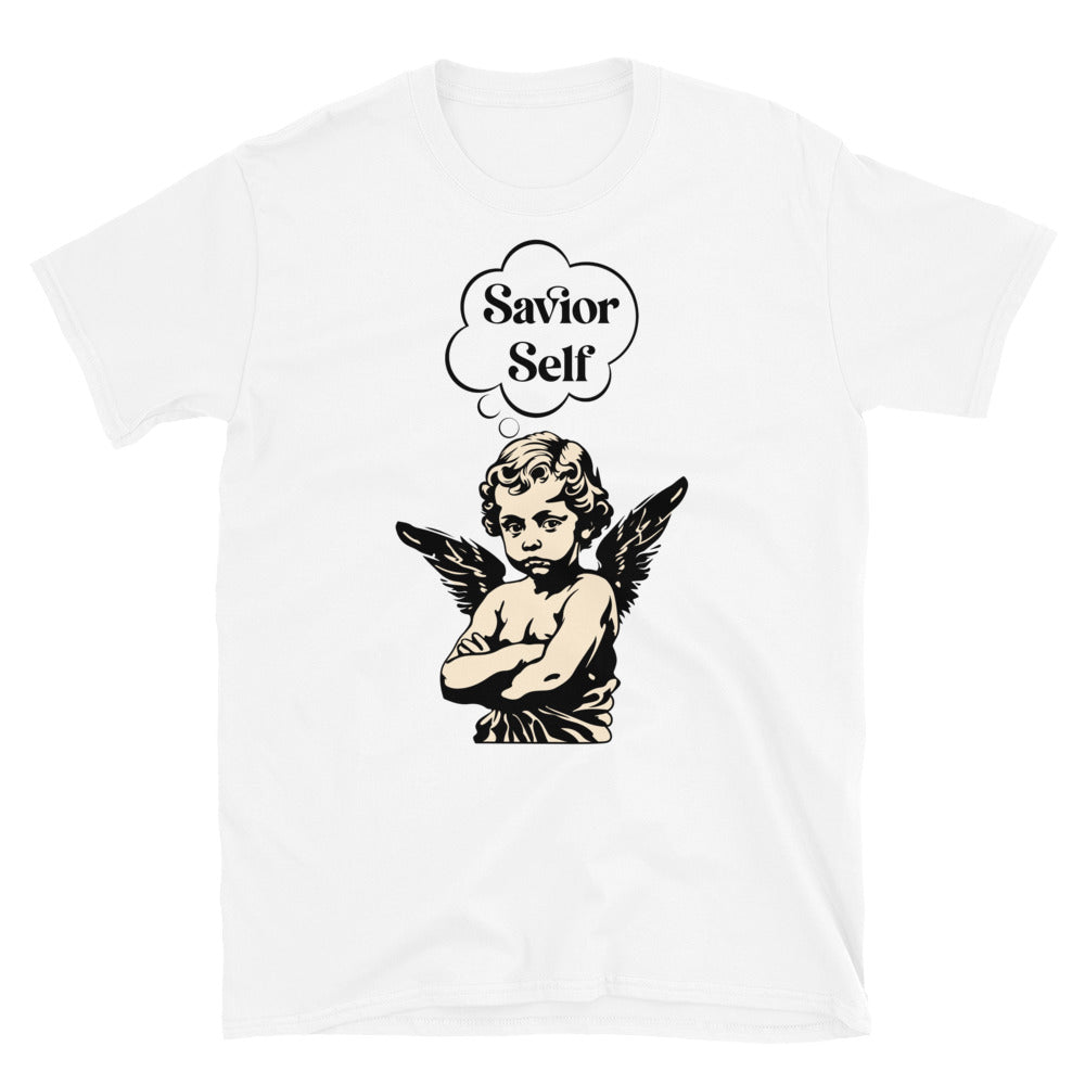 Savior Self Boy Angel TShirt - White Color - https://ascensionemporium.net