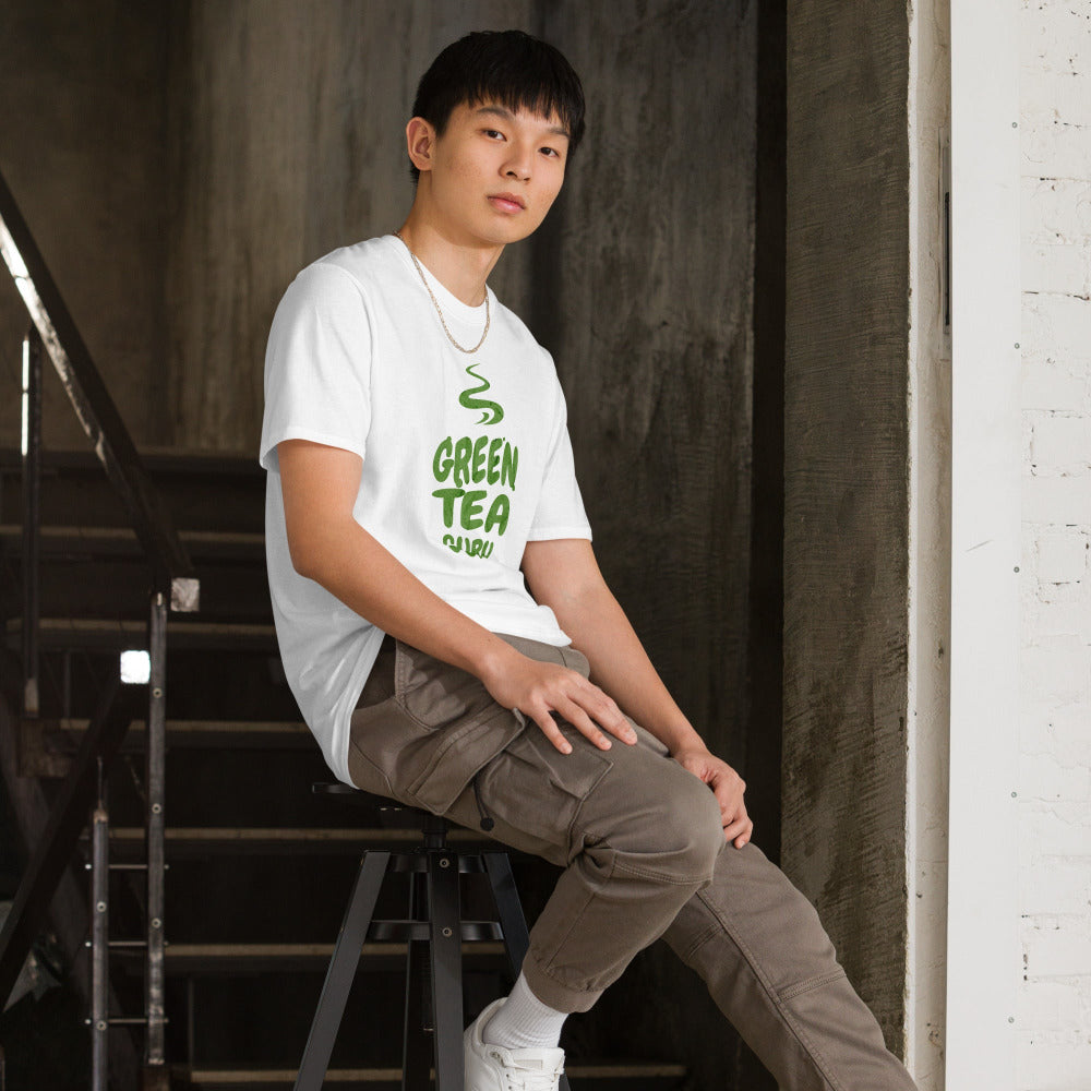 Green Tea Guru T-Shirt - White Color - https://ascensionemporium.net