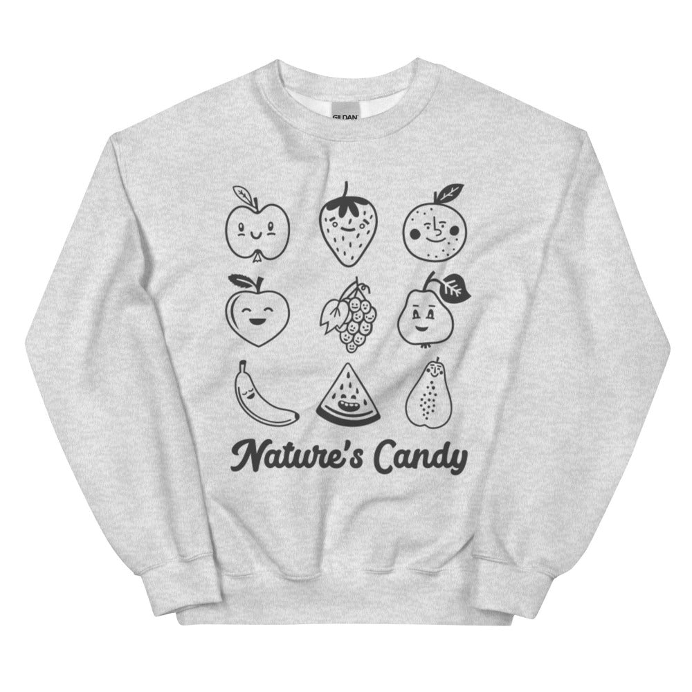 Nature's Candy Sweatshirt - Ash Color - https://ascensionemporium.net