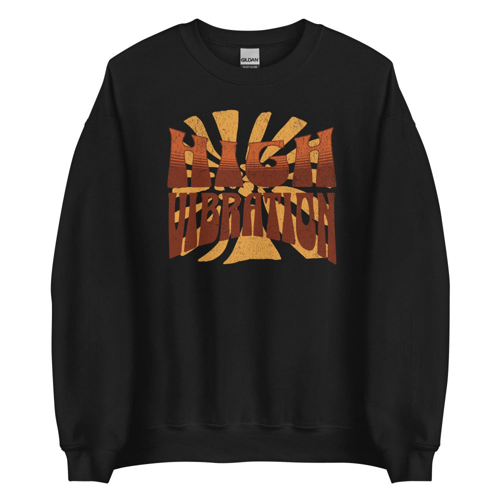 High Vibration Sweatshirt - Black Color