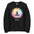 Namaste Yoga Meditation Sweatshirt - Lotus Chakra Mandala - Black Color - https://ascensionemporium.net