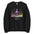 Namaste Yoga Meditation Sweatshirt - Rainbow Garden - Black Color - https://ascensionemporium.net