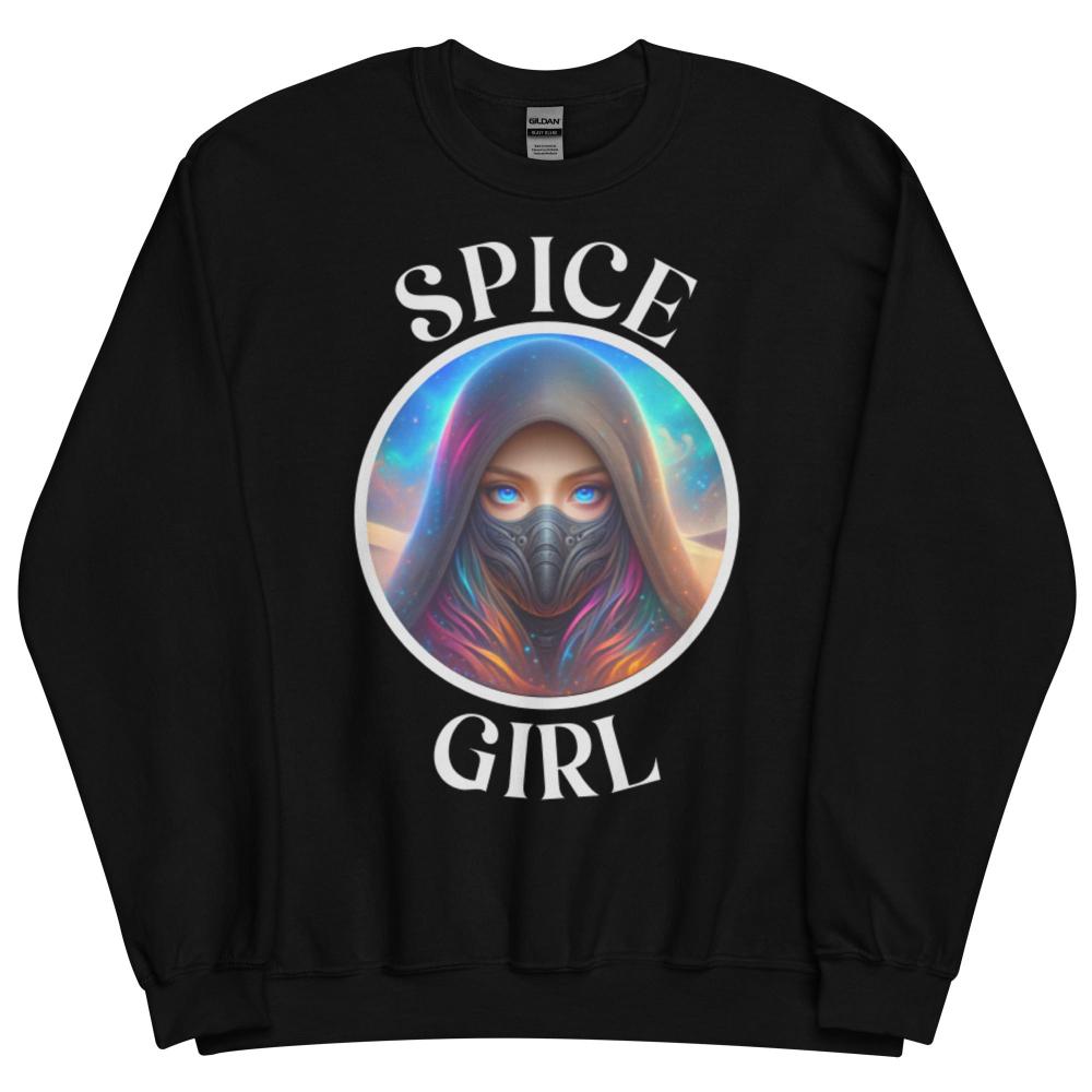 Spice Girl Sweatshirt - Black Color - https://ascensionemporium.net