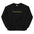 Eat Organic Embroidered Sweatshirt - Black Color - https://ascensionemporium.net 