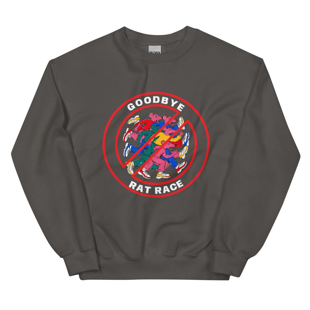 Goodbye Rat Race Sweatshirt - Charcoal Color - https://ascensionemporium.net
