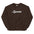 Aquarius Zodiac Embroidered Sweatshirt - Dark Chocolate Color - https://ascensionemporium.net