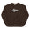 Aries Zodiac Embroidered Sweatshirt - Dark Chocolate Color - https://ascensionemporium.net