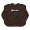 Gemini Zodiac Embroidered Sweatshirt - Dark Chocolate Color - https://ascensionemporium.net