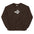 Leo Zodiac Embroidered Sweatshirt - Dark Chocolate Color - https://ascensionemporium.net