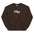 Virgo Zodiac Embroidered Sweatshirt - Dark Chocolate Color - https://ascensionemporium.net