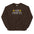 Main Character Embroidered Sweatshirt - Dark Chocolate Color - https://ascensionemporium.net