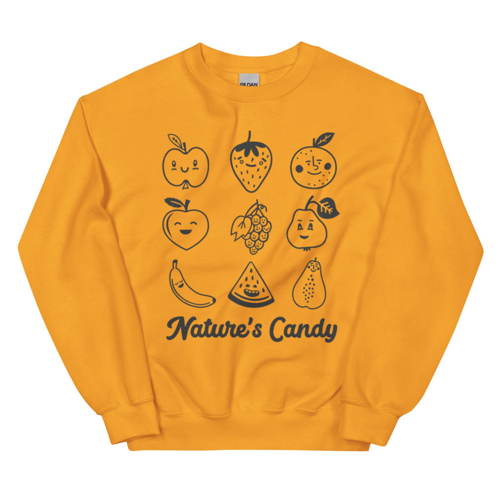 Nature's Candy Sweatshirt - Gold Color - https://ascensionemporium.net