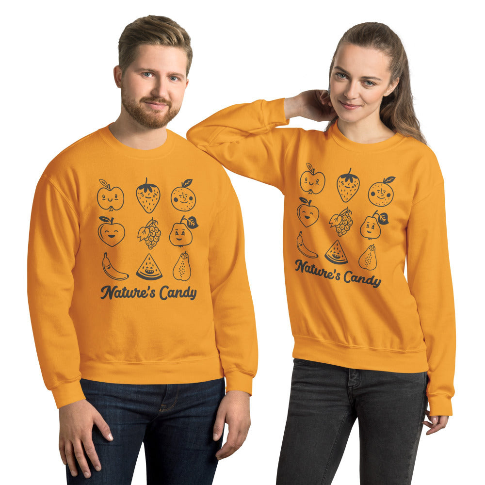 Nature's Candy Sweatshirt - Gold Color - https://ascensionemporium.net