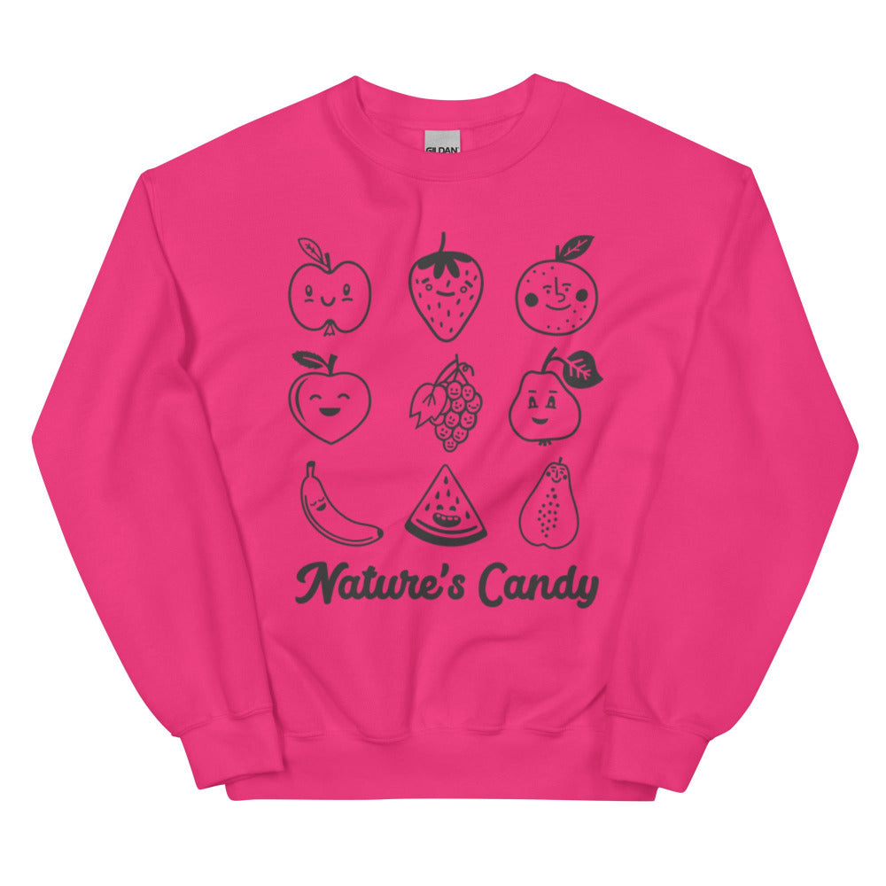 Nature's Candy Sweatshirt - Heliconia Color - https://ascensionemporium.net