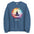 Namaste Yoga Meditation Sweatshirt - Lotus Chakra Mandala - Indigo Blue Color - https://ascensionemporium.net