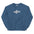 Libra Zodiac Embroidered Sweatshirt - Indigo Blue Color - https://ascensionemporium.net