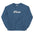 Pisces Zodiac Embroidered Sweatshirt - Indigo Blue Color - https://ascensionemporium.net