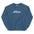 Taurus Zodiac Embroidered Sweatshirt - Indigo Blue Color - https://ascensionemporium.net
