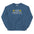 Main Character Embroidered Sweatshirt - Indigo Blue Color - https://ascensionemporium.net