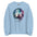 Breathe Watercolor Sphere Sweatshirt - Light Blue Color - https://ascensionemporium.net