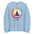 Breathe Lotus Chakra Mandala Sweatshirt - Light Blue Color - https://ascensionemporium.net