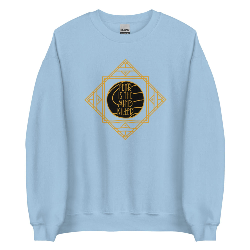 Dune Fear Is The Mind Killer Sweatshirt - Light Blue Color - https://ascensionemporium.net