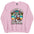 I Voted For Ice Cream Cat Sweatshirt - Light Pink Color - https://ascensionemporium.net