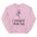 I'd Rather Be Doing Yoga Sweatshirt - Light Pink Color - https://ascensionemporium.net