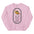 Non-GMO Organic Food Is The Best Medicine Sweatshirt - Light Pink Color - https://ascensionemporium.net