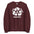 Eat Sleep Meditate Sweatshirt - Maroon Color