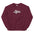 Aries Zodiac Embroidered Sweatshirt - Maroon Color - https://ascensionemporium.net