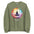 Breathe Lotus Chakra Mandala Sweatshirt - Military Green Color - https://ascensionemporium.net