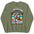 I Voted For Ice Cream Cat Sweatshirt - Military Green Color - https://ascensionemporium.net