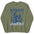 Humans Aren't Real Alien Sweatshirt - Military Green Color - https://ascensionemporium.net