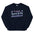 I Was Born To Be Abundant Sweatshirt - Navy Color - https://ascensionemporium.net