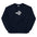 Leo Zodiac Embroidered Sweatshirt - Navy Color - https://ascensionemporium.net