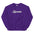 Aquarius Zodiac Embroidered Sweatshirt - Purple Color - https://ascensionemporium.net