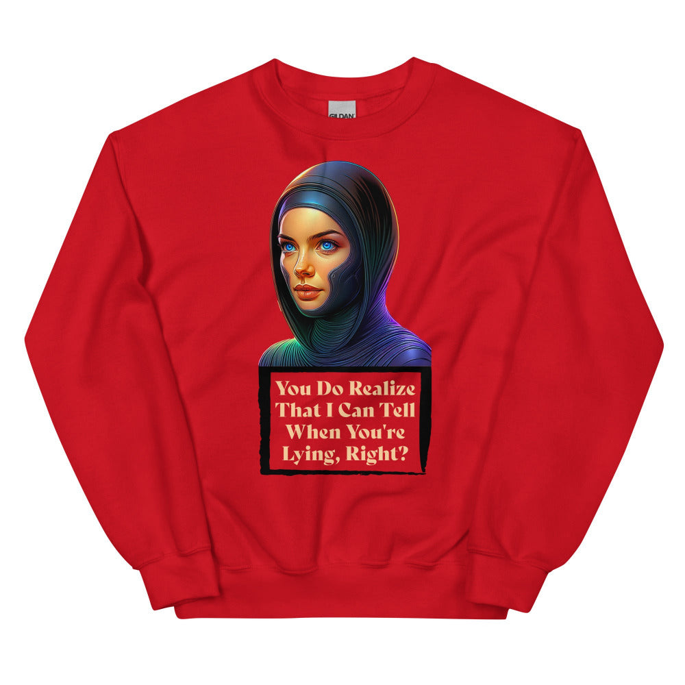 Dune Bene Gesserit Truthsayer Sweatshirt - Red Color - https://ascensionemporium.net