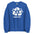 Eat Sleep Meditate Sweatshirt - Royal Color