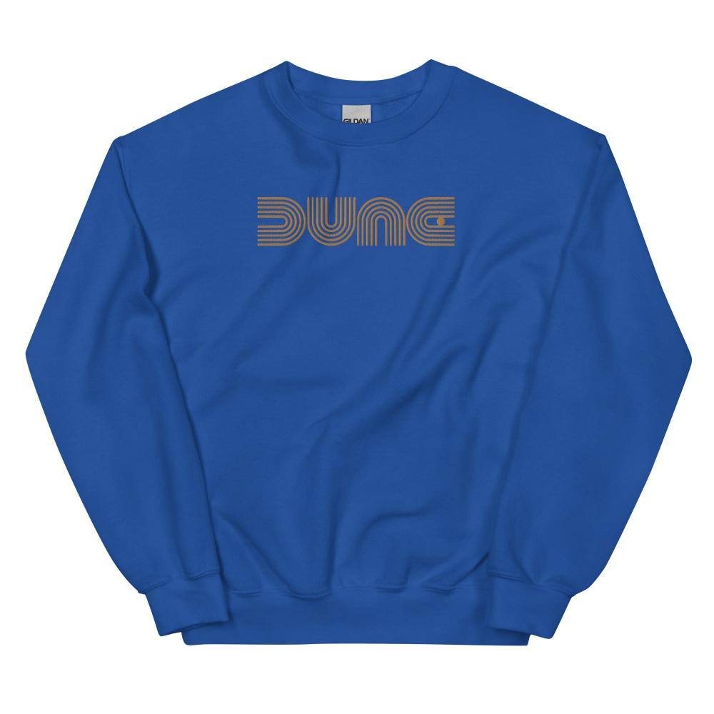 Dune Geometric Embroidered Sweatshirt - Royal Color - https://ascensionemporium.net