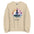 Breathe Lotus Flower Mandala Sweatshirt - Sand Color - https://ascensionemporium.net
