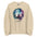 Namaste Yoga Meditation Sweatshirt - Watercolor Sphere - Sand Color