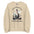 Can't Hear You I'm Meditating Sweatshirt -  Sand Color